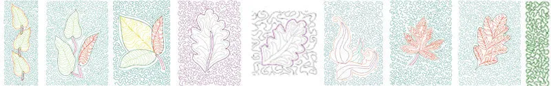 Stipple!™ Autumn Leaves - Physical Card