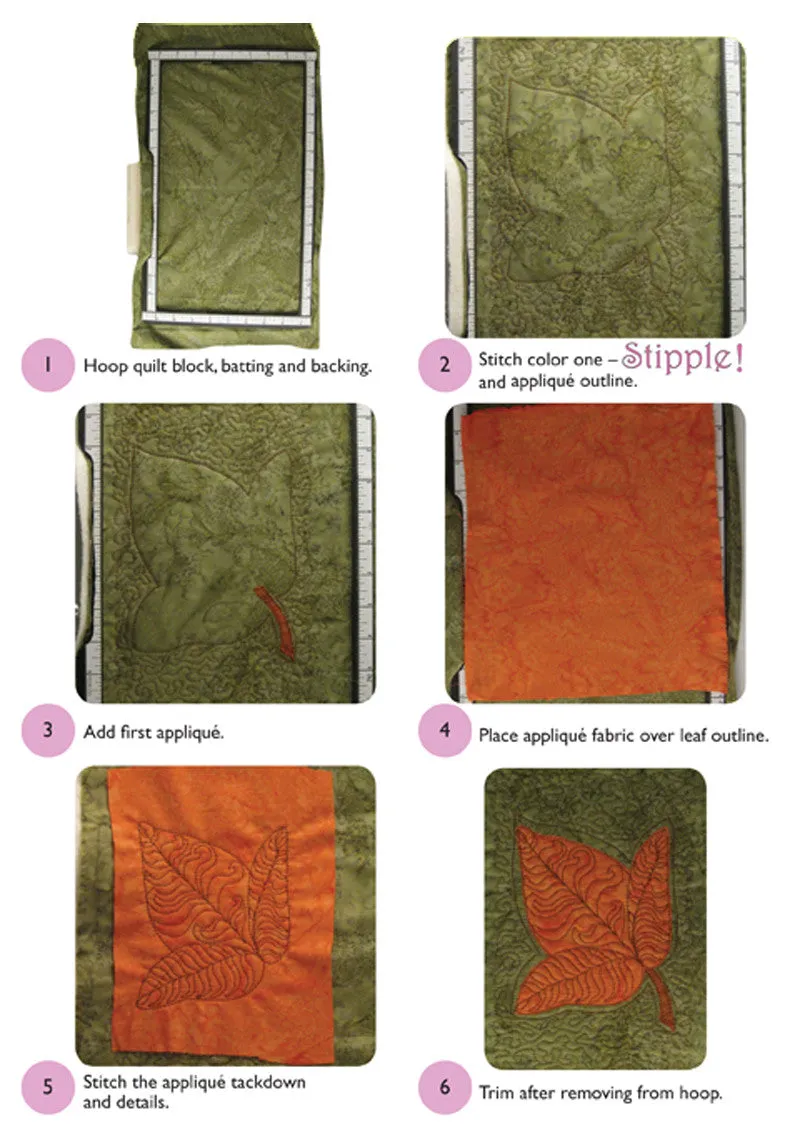 Stipple!™ Autumn Leaves - Physical Card