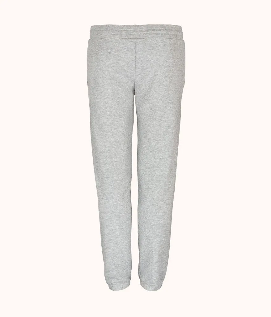 The Terry-Soft Jogger: Heather Gray