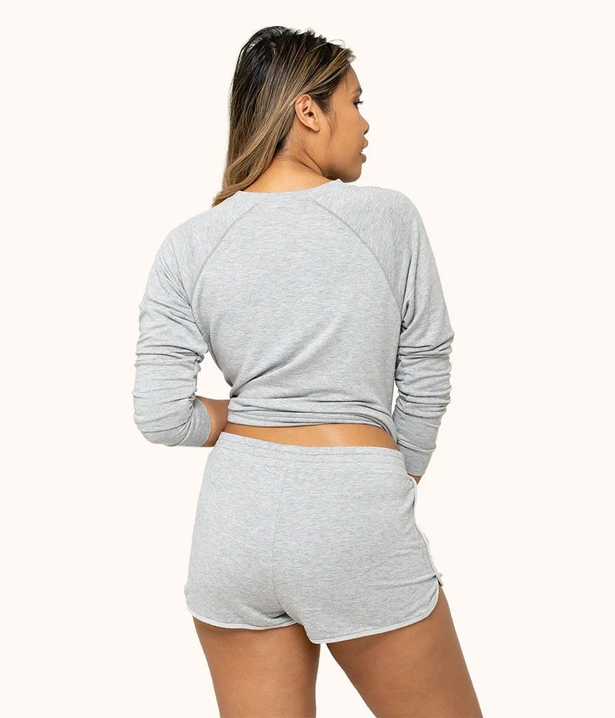 The Terry-Soft Short: Heather Gray