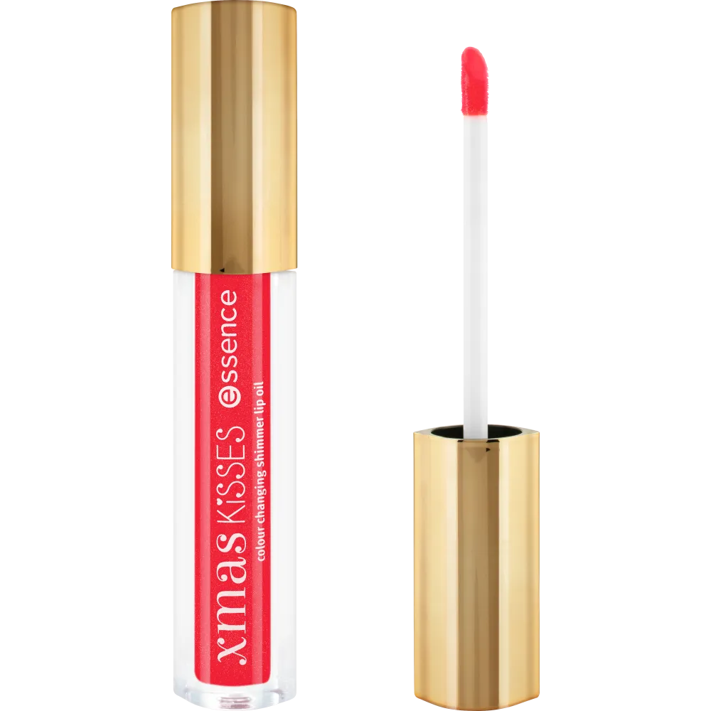 xmas KiSSES colour changing shimmer lip oil